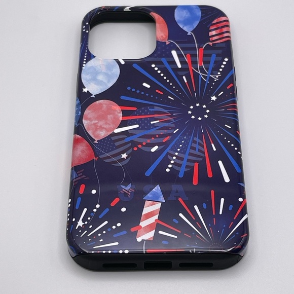 iPhone 12 Pro Max 4th of July Patriotic Case - Picture 1 of 3